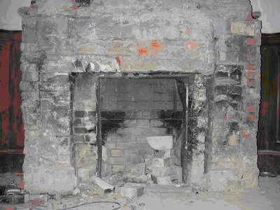 A fireplace in the reception room of the Office of the Governor-General (courtesy of the Office of Shiue Chyn)